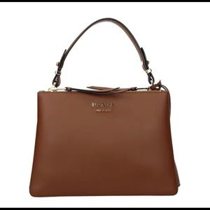 Prada Milano Cognac Tote